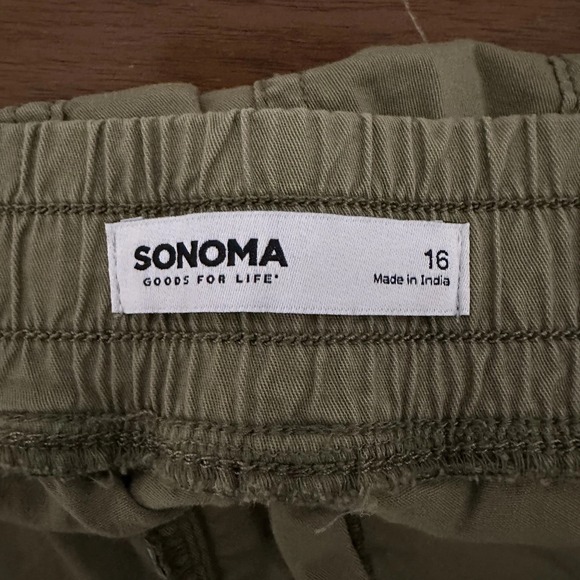 Sonoma Goods For Life Pants Size 16 Green - Picture 3 of 9